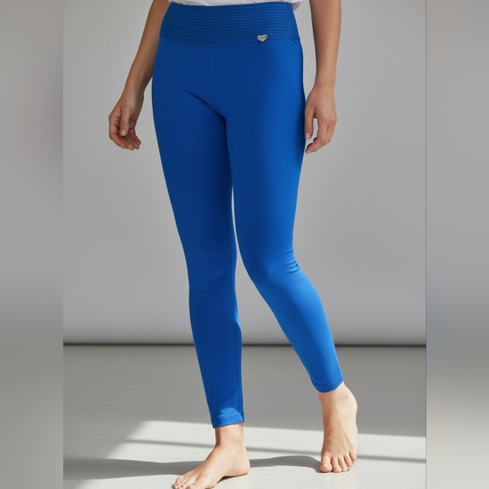 Cute Booty Lounge Leggings Royal Blue Size XL